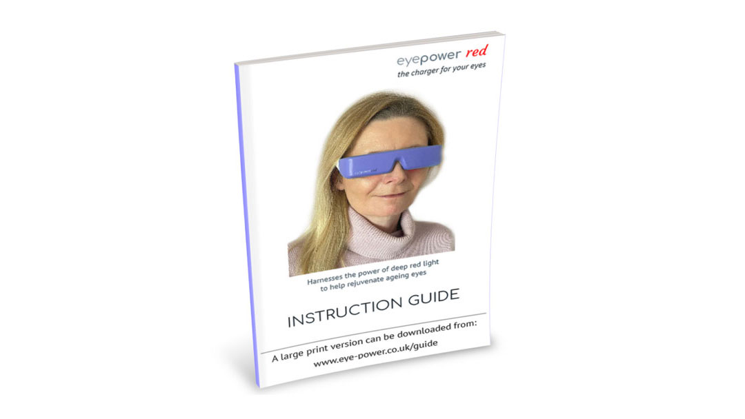 Printed guide to using your eyepower red